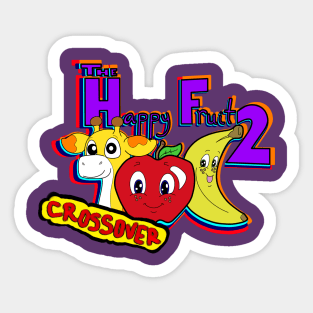 Happy Fruit 2 and Jeff Crossover Sticker